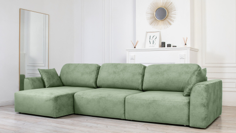 Диван угловой Trump, велюр