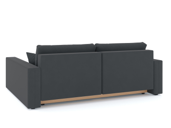 Диван-кровать угловой Брест 2 секции еврокнижка, велюр