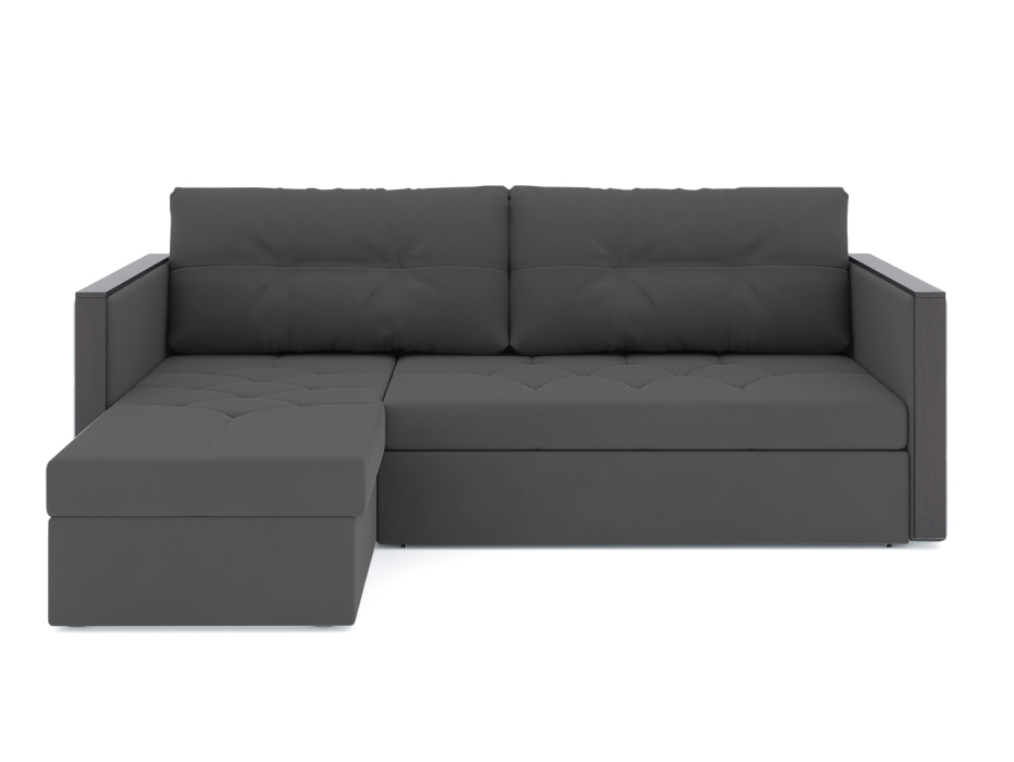 Диваны угловые в гостиную, Диван-кровать угловой Даймонд дельфин, велюр