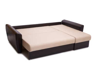 Диван угловой  Амстердам 150, рогожка /экокожа