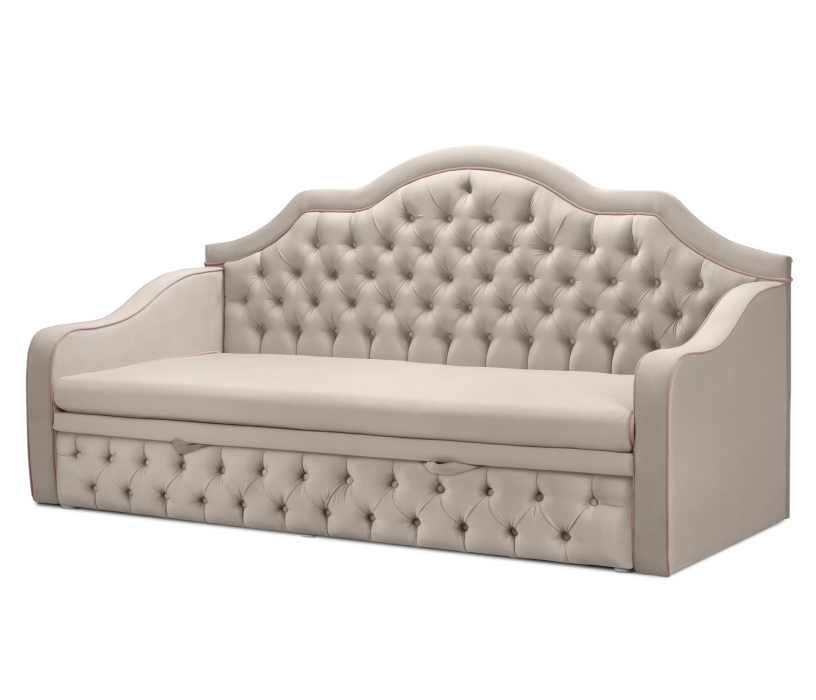 Диваны кровати со спальным местом, Софа Инфинити с ящиком, микровелюр