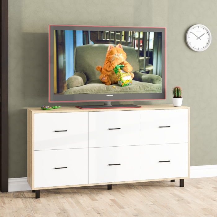 Комоды, Большой комод с шестью ящиками РВК 127-1704