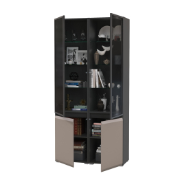 Горка Сидней из двух шкафов-витрин