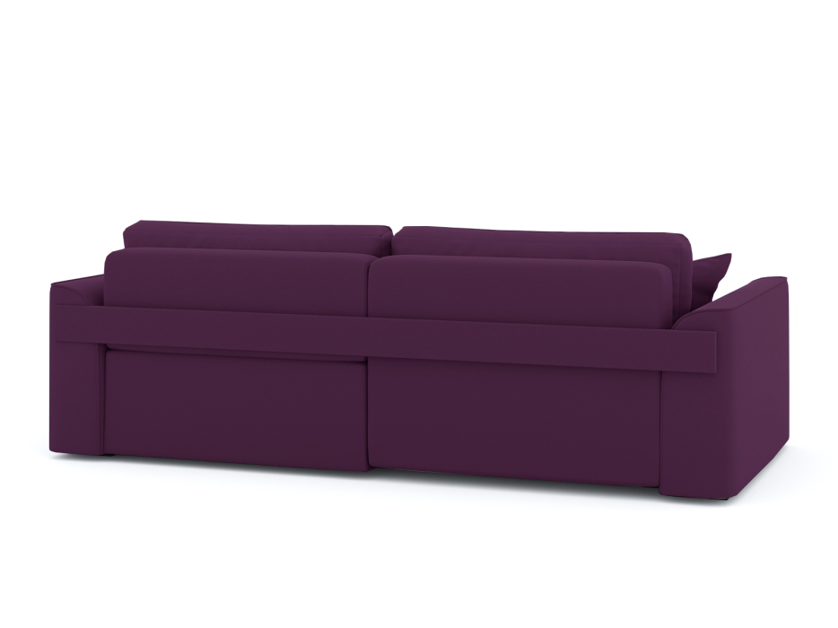 Диваны угловые в гостиную, Диван-кровать угловой Рафаэль еврокнижка НПБ, велюр