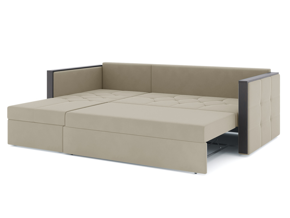 Диваны угловые в гостиную, Диван-кровать угловой Даймонд дельфин, велюр