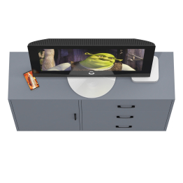 Комод-тумба три ящика и дверка РВК 122-1204