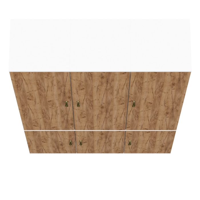 Для одежды, Три узких пенала для белья и верхней одежды Лидер-8 МД 21Б