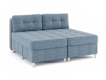 Диван-кровать угловой Оливер Люкс 2 еврокнижка-трансформер, рогожка Люкс