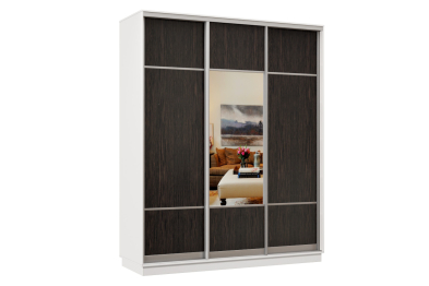 Шкаф-купе Премьер Лайт 23 (08;05;08) трехдверный