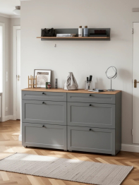 Две обувницы Остин и навесная полка