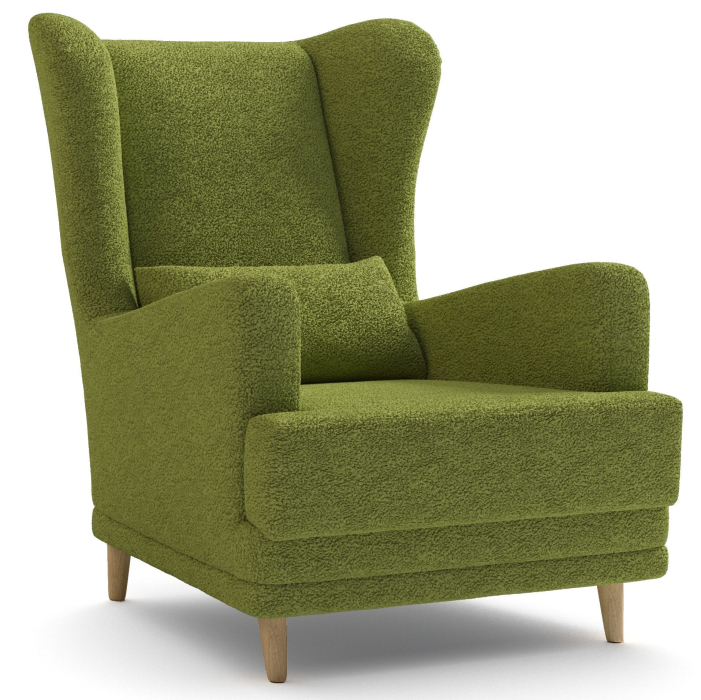 Кресло для отдыха, Кресло Барон для отдыха, Искусственный мех