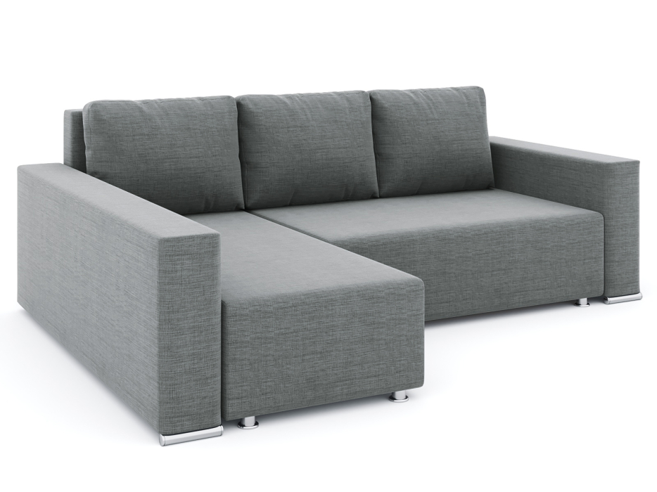 Диваны угловые в гостиную, Диван-кровать угловой Марко еврокнижка, рогожка