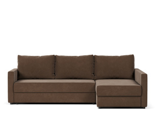 Диван угловой Фрисби дельфин, велюр