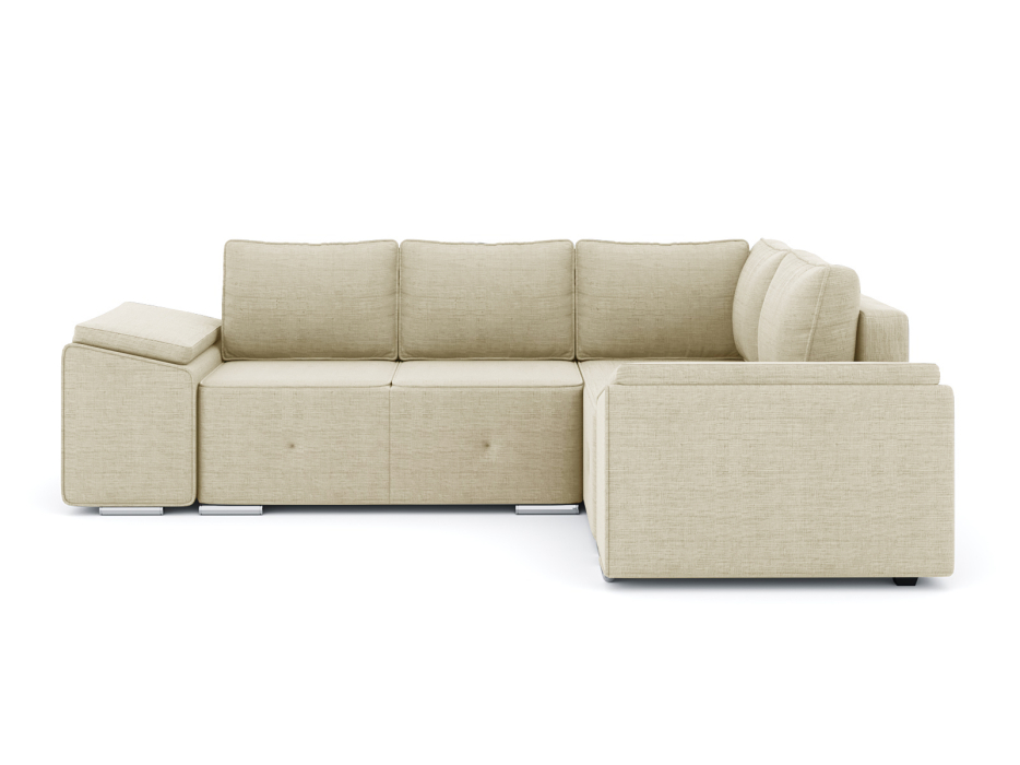 Диваны угловые в гостиную, Диван-кровать угловой Хавьер 1 ПБ еврокнижка, рогожка Люкс