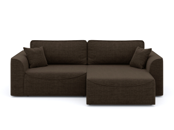 Диван-кровать угловой Рафаэль еврокнижка НПБ, рогожка