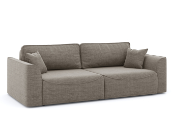 Диван-кровать еврокнижка Рафаэль НПБ, рогожка Люкс