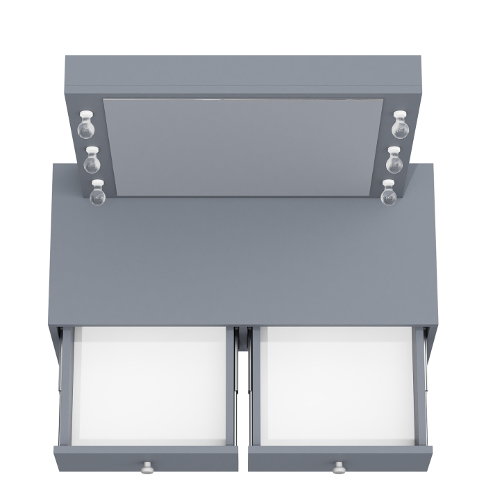 С зеркалом, Стол туалетный с подсветкой СТ-5