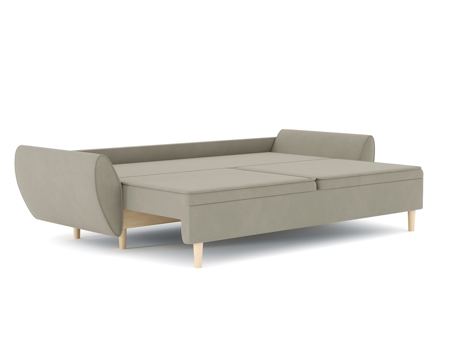 Диваны еврокнижки, Диван-кровать еврокнижка-пантограф, Кёртис, велюр