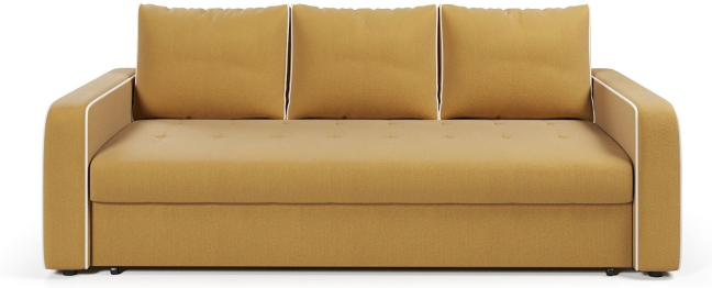 Диван-кровать прямой Атланта с кантом еврокнижка,велюр