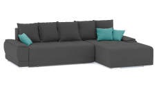 Диваны угловые в гостиную, Диван-кровать угловой Нордвикс ПБ, велюр