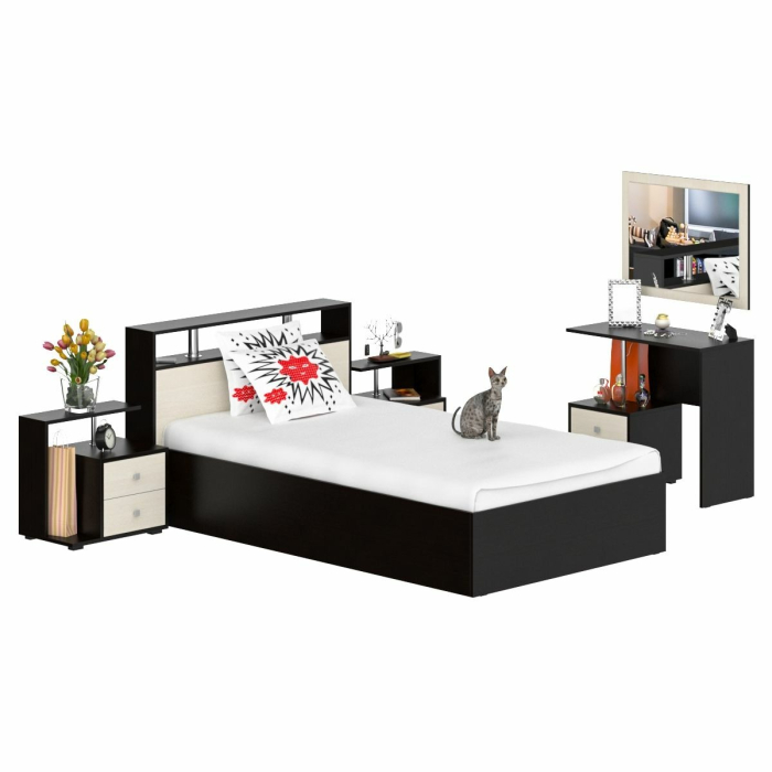 Спальные гарнитуры, Спальный гарнитур Камелия №6