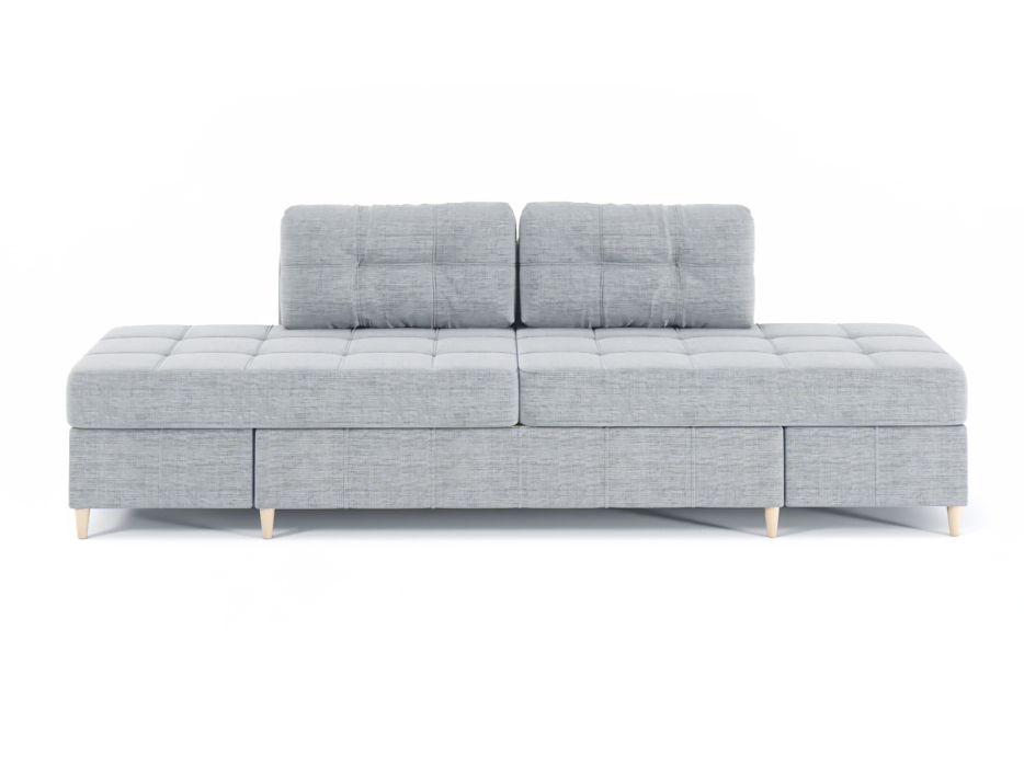 Диваны угловые в гостиную, Диван-кровать угловой Оливер Люкс 2 еврокнижка-трансформер, рогожка