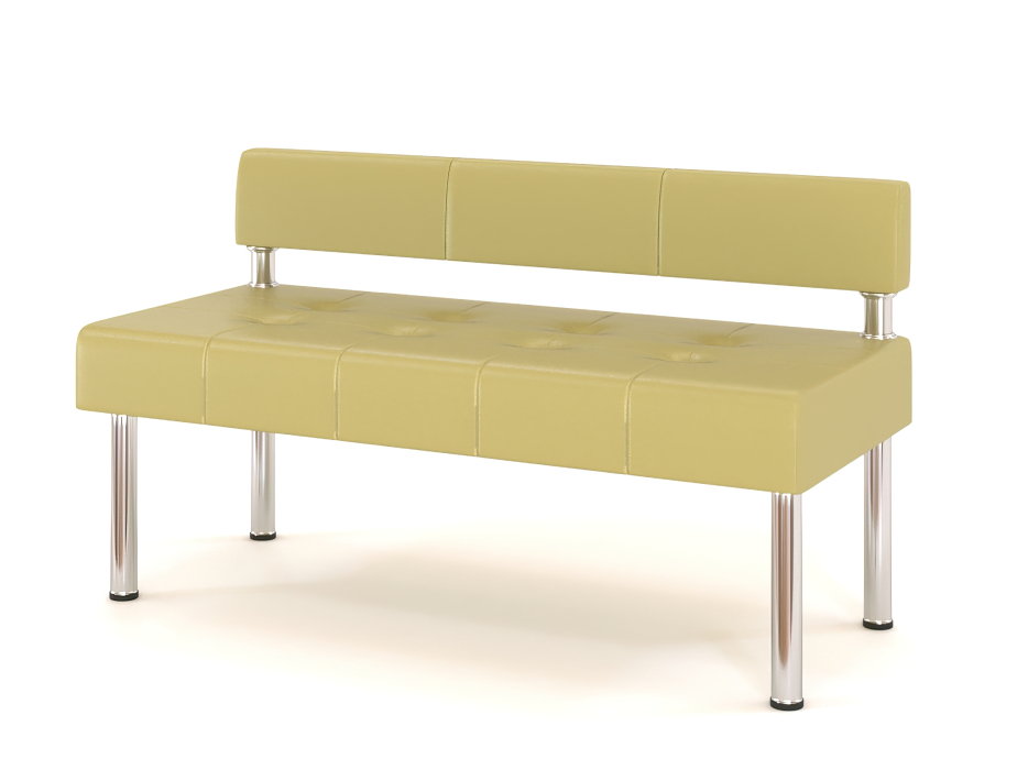 Офисные диваны, Офисный диван Бизнес со спинкой 120