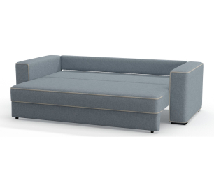 Диван-кровать Принстон, независимый пружинный блок, рогожкка