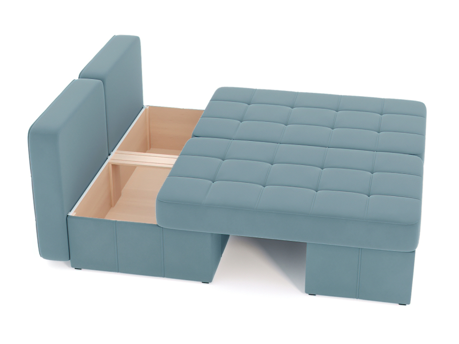 Диваны угловые в гостиную, Диван-кровать угловой Оливер Люкс еврокнижка-трансформер, велюр