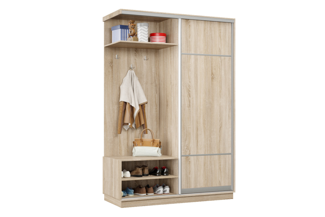 Прихожие, Прихожая Премьер 04 Лайт 08 Левая