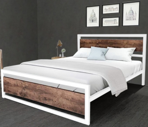 Кровать в стиле лофт Бостон 1.8