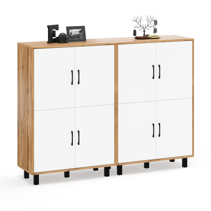 Комоды, Две тумбы-комода четыре распашных дверки РВК 126-804