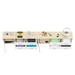 Два больших комода РВК 125-1704 ящики и дверка