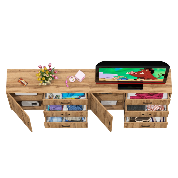 Комоды, Два широких комода-тумбы РВК 122-1204