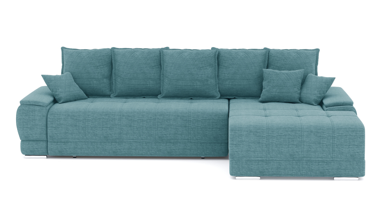 Диваны угловые в гостиную, Диван-кровать угловой Нордвикс ПБ, рогожка