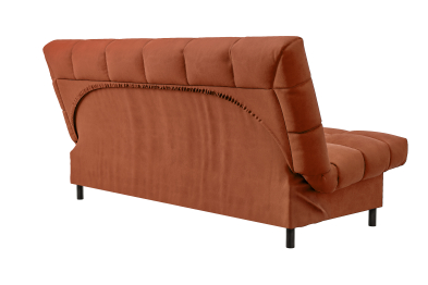 Диван прямой ЮТА, с черными ножками