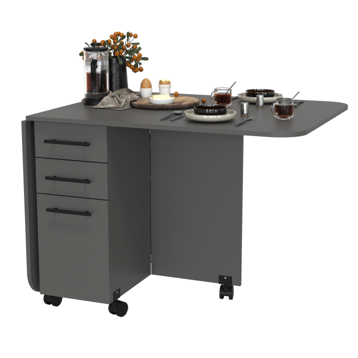 Обеденные столы, Стол-книжка с ящиками