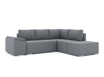 Диван-кровать угловой Хавьер  ПБ еврокнижка, рогожка