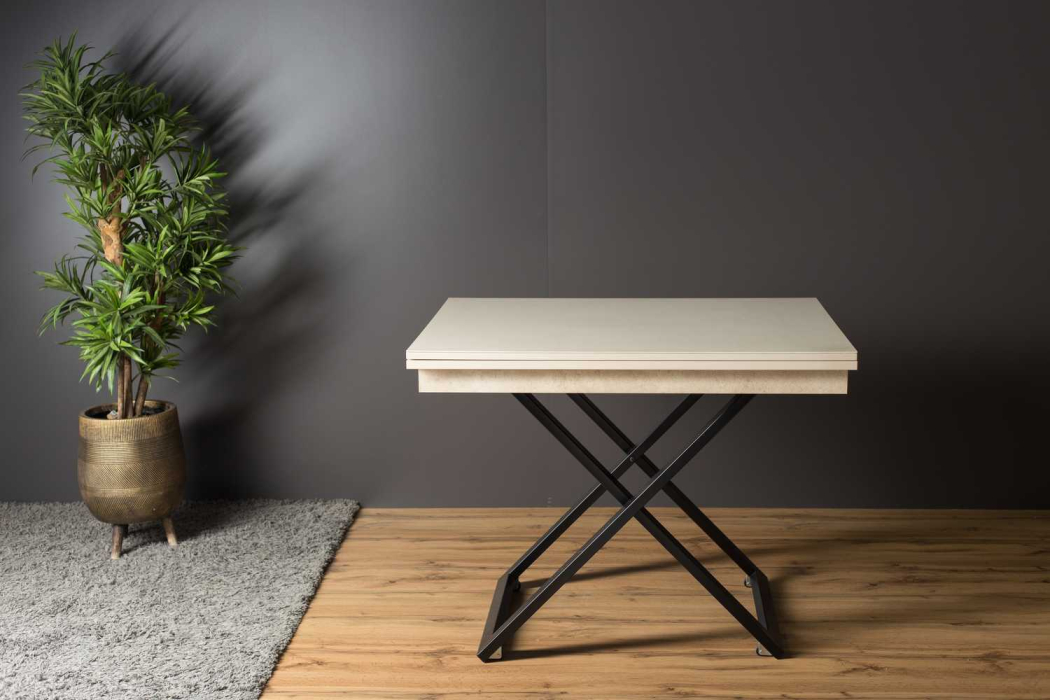 Обеденные столы, Стол-трансформер Cross (черный)