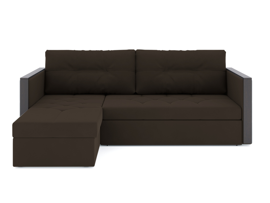 Диваны угловые в гостиную, Диван-кровать угловой Даймонд дельфин, велюр