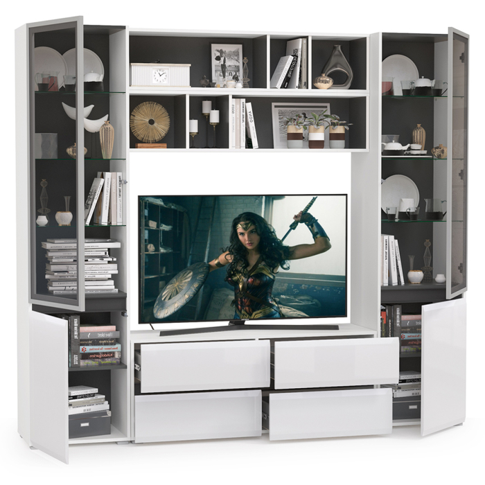 Стенки для гостиной, Сидней стенка для гостиной № 38