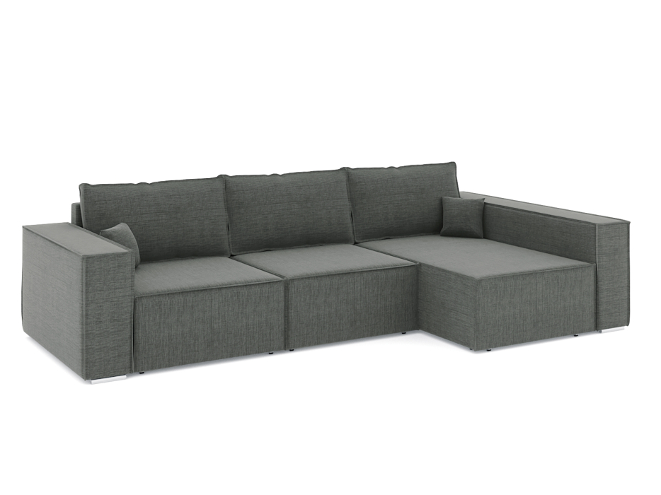 Диваны угловые в гостиную, Диван-кровать угловой Фостер Лофт, еврокнижка рогожка