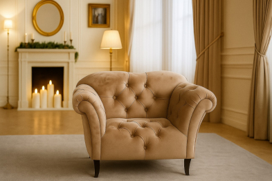 Кресло Буржуа, Базовые ткани, Velutto Soft