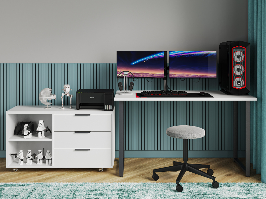 Прямые, Стол письменный С-600