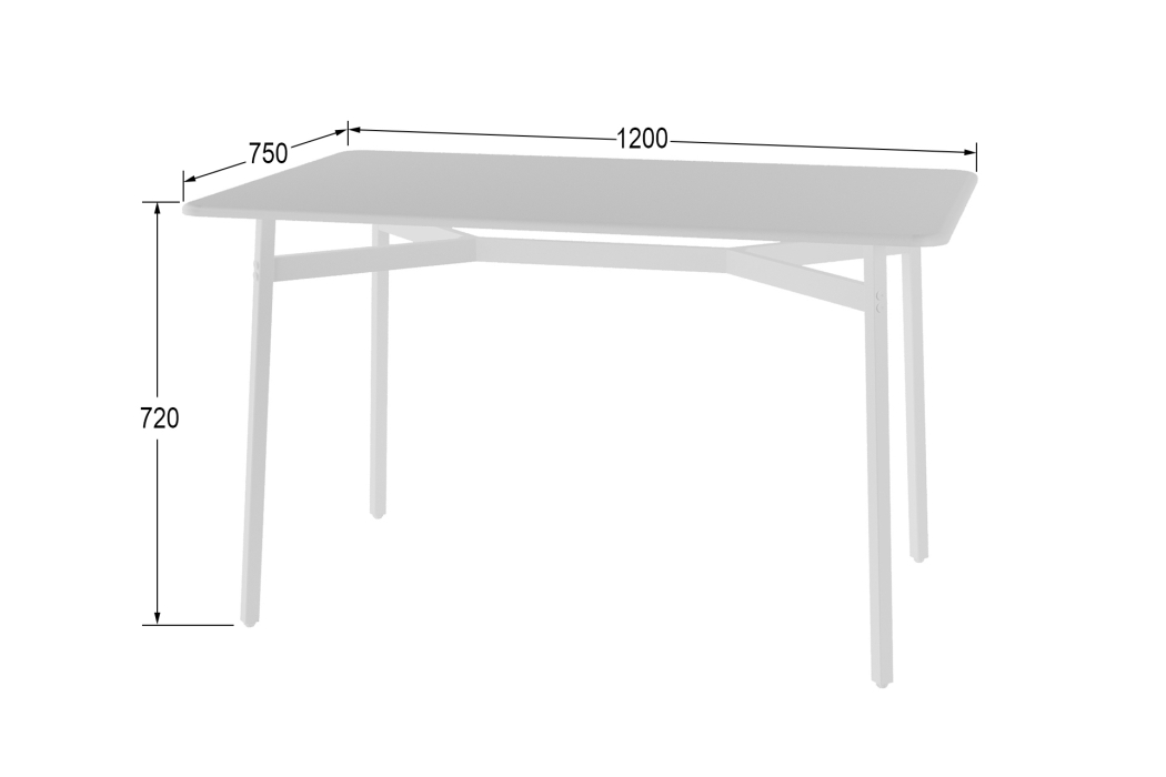 Обеденные столы, Стол обеденный Кросс