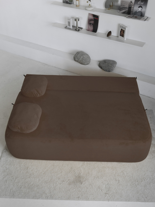 Дизайнерские диваны, Бескаркасный диван Бабл, велюр