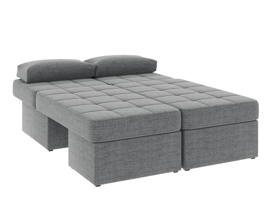 Диваны угловые в гостиную, Диван-кровать угловой Оливер еврокнижка-трансформер, рогожка