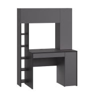 Прямые компьютерные столы, Стол компьютерный Комфорт 12.71, антрацит, темно-серый