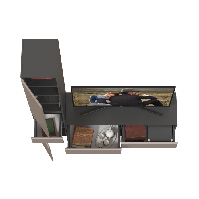 Стенки для гостиной, Гостиная Сидней комплектация № 15