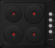 Встраиваемые варочные панели, Варочная панель электрическая MAUNFELD EEHE.64.4